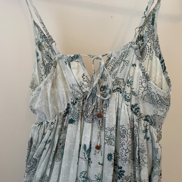 Cotton Maxi Dress with tie back detail - Picture 4 of 6